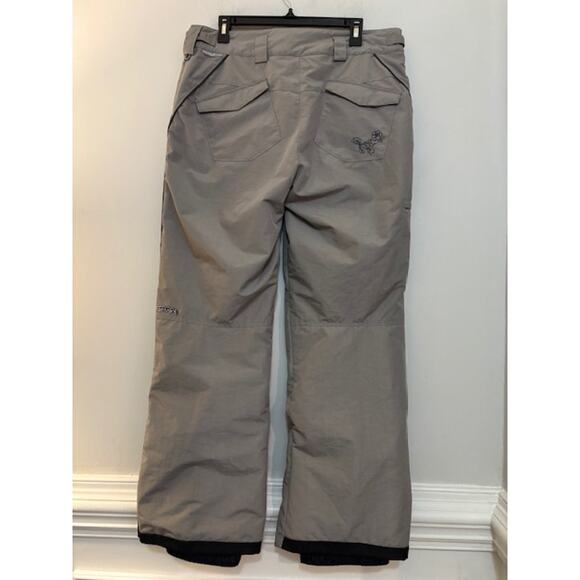Columbia Snow Pants Women's Large Gray Base TRX Convert Waterproof - Picture 2 of 10
